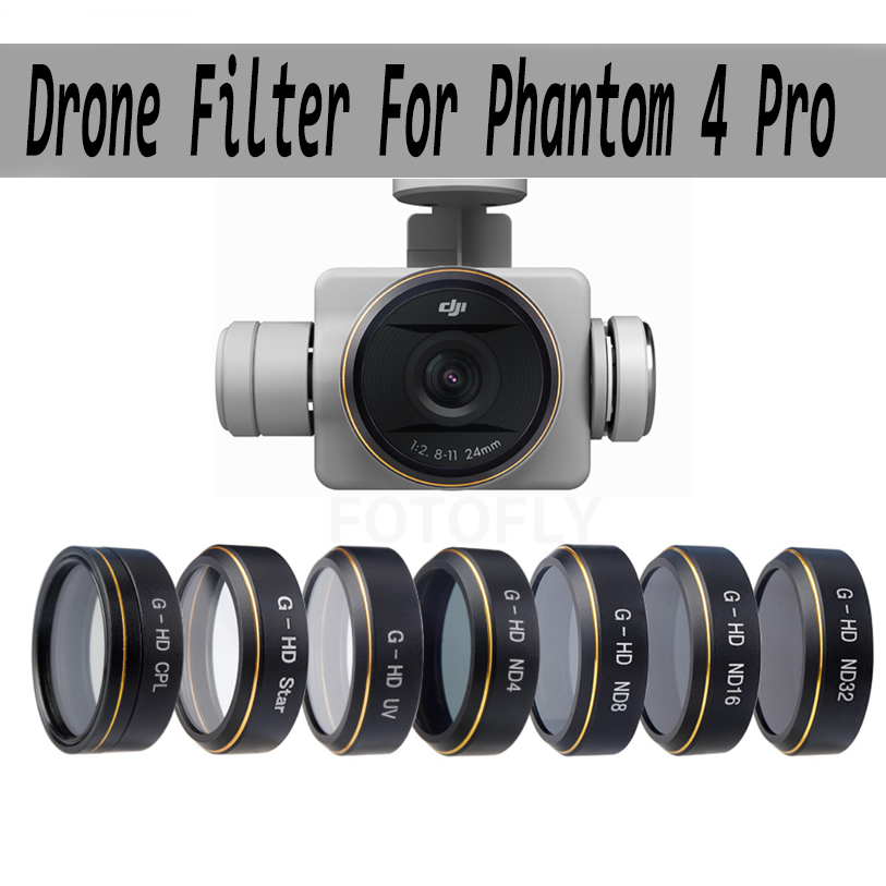 Drone Camera Filter - Drone Filtresi Phantom 4 Pro V2.0