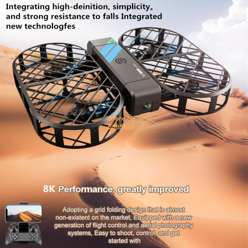 Drone Camera 4K - 8K HD Kamera 360° ° Koruma