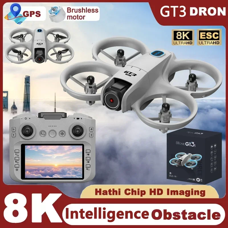 Drone Camera With Gimbal - GT3 Mini YENİ Drone Rc Quadcopter'lar
