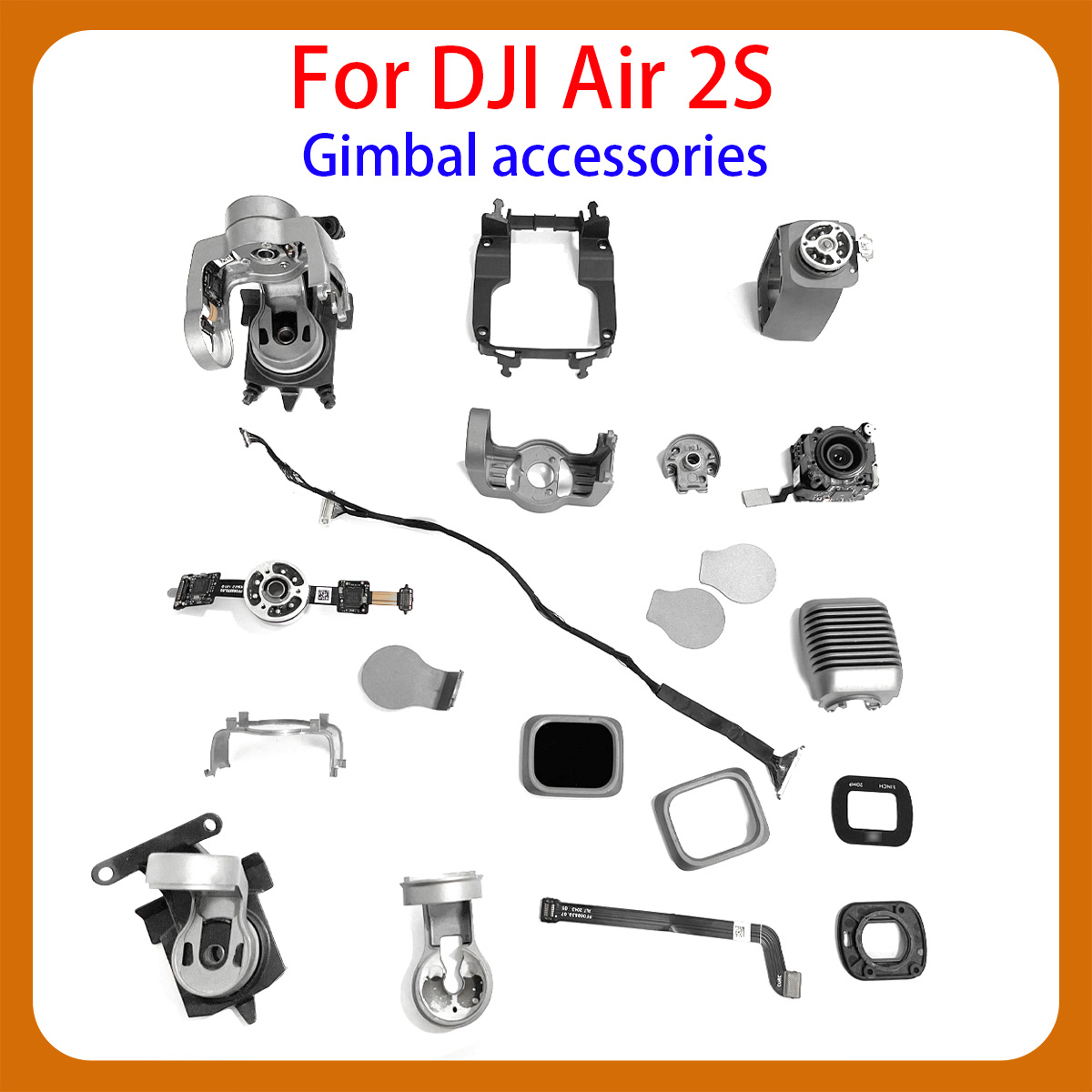 Drone Camera Filter - Orijinal AIR 2S Drone Gimbal Kamera