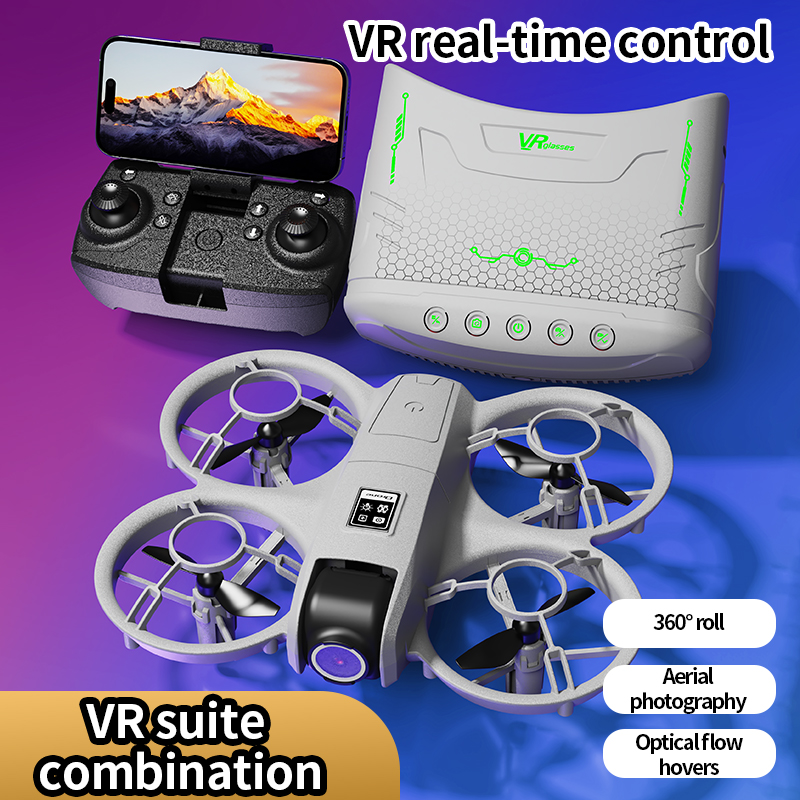 Drone Camera With Gimbal - X228 VR FPV Drone HD Çift