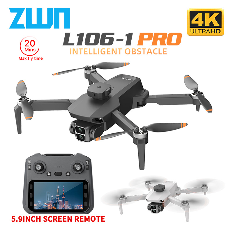 Drone Camera Professional - L106-1PRO GPS Profesyonel Drone 4K HD