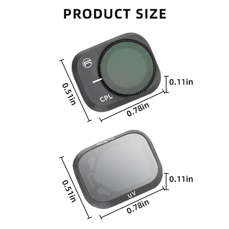 Drone Camera Filter - DJI Mini 3/3 Pro Kamera Lens