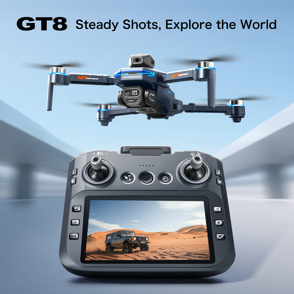 Drone Camera Mount - GT8 Engellerden Kaçınma Özellikli Hava İçi