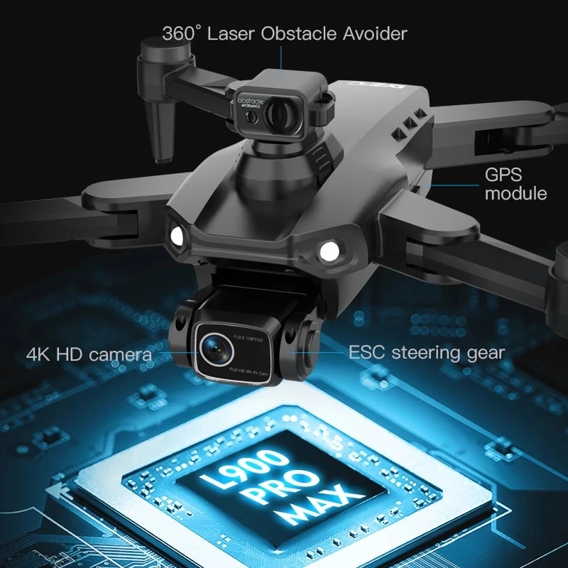 L900 Pro MAX GPS Drone 4K Prof - Drone Camera Night Vision incelemesi ve fiyatı