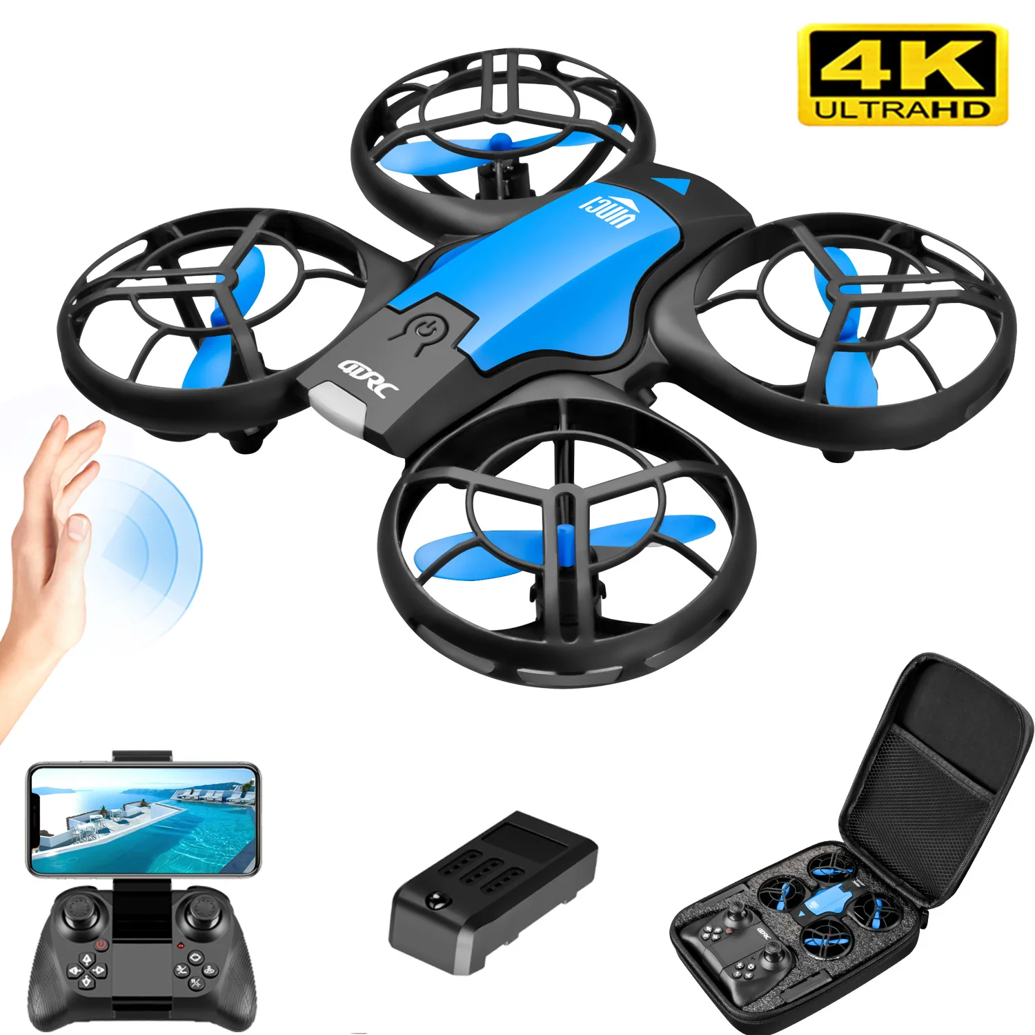 V8 Yeni Mini Drone 4K Profesyo - Drone Camera Wide Angle incelemesi ve fiyatı