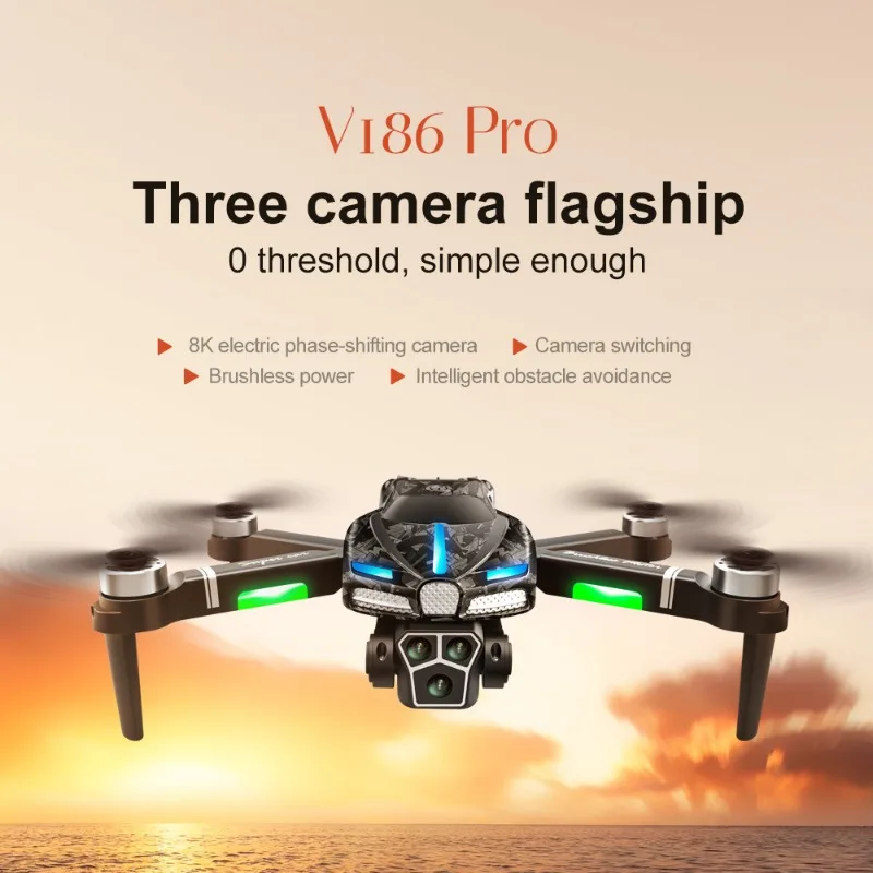 Yeni V186 Pro Drone Profesyone - Drone Camera Professional incelemesi ve fiyatı