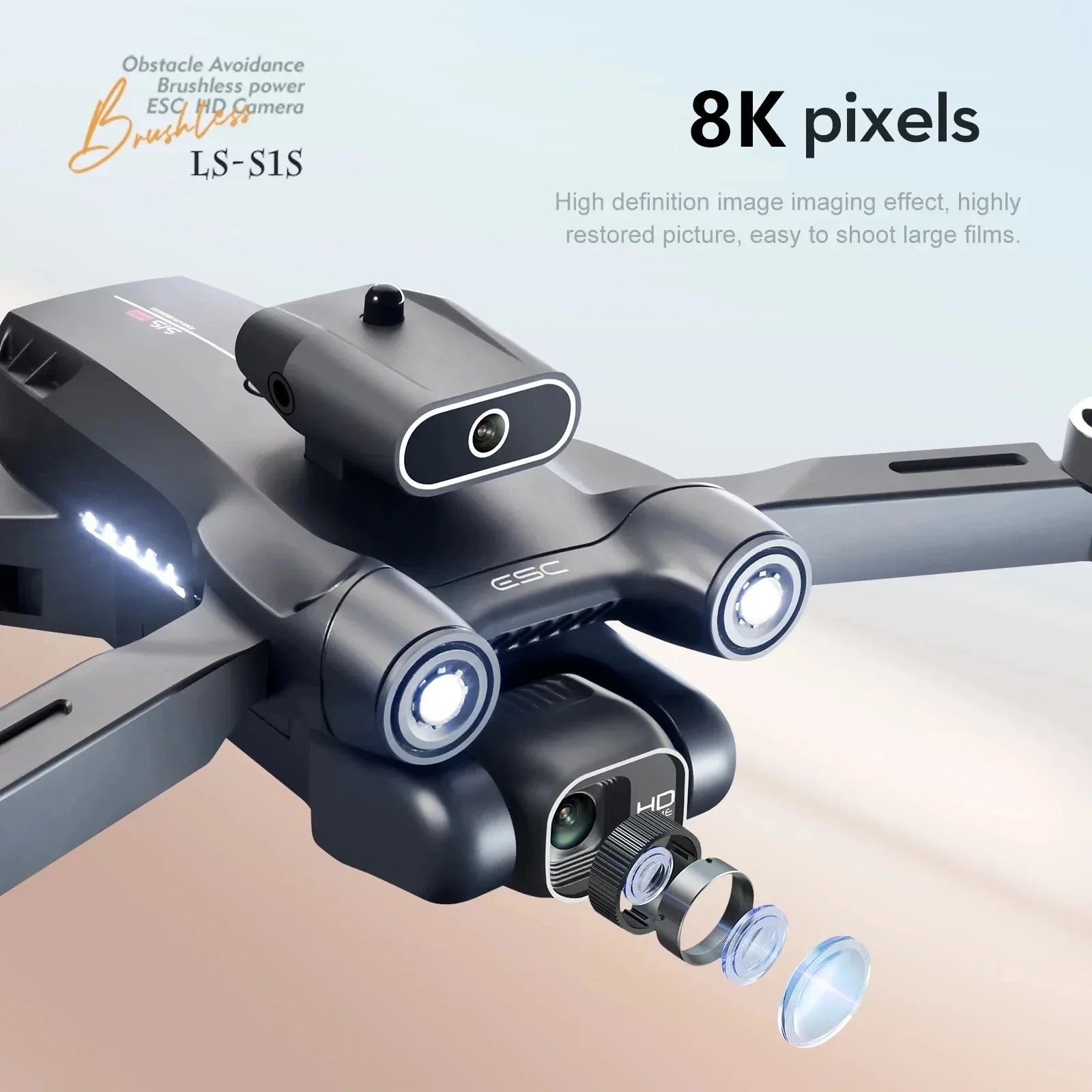 Yeni S1S 5G GPS Drone kamera 8 - Drone Camera Professional incelemesi ve fiyatı