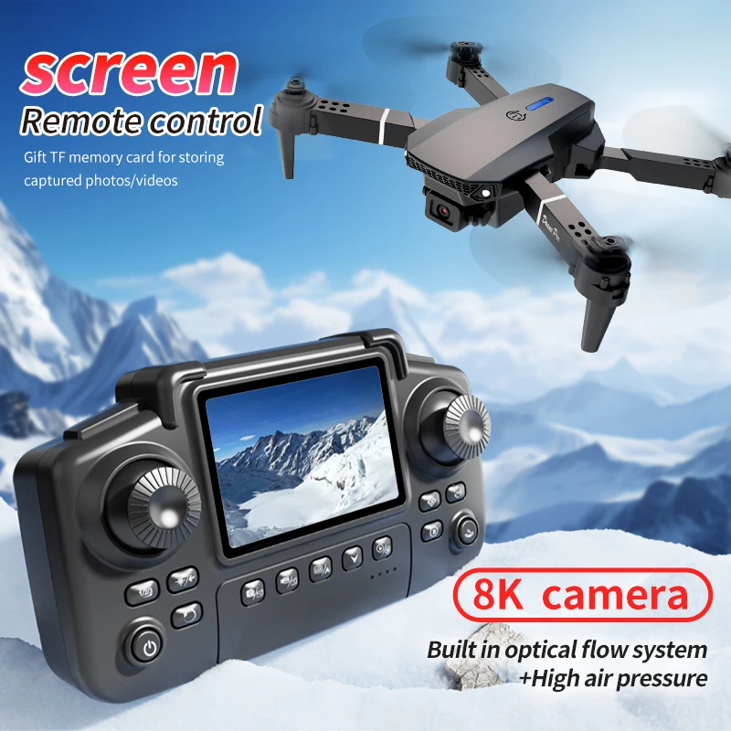Profesyonel E88 PRO Drone ekra - Drone Camera Professional incelemesi ve fiyatı