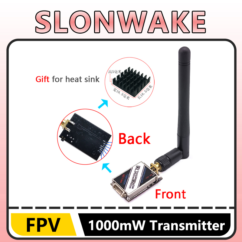 SLONWAKE 5.8G 48CH 1W VTX 100/ - Drone Camera Lens incelemesi ve fiyatı