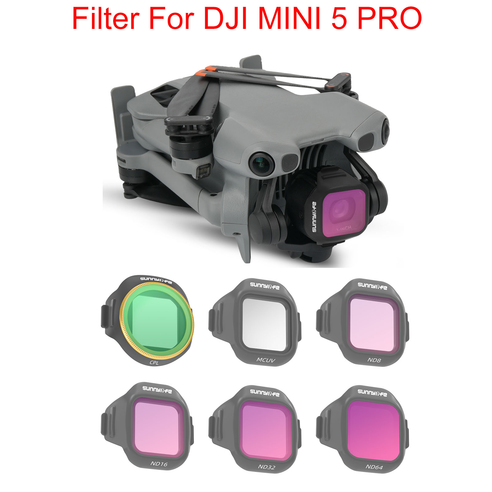 DJI Mini 5 Pro İçin Drone Filt - Drone Camera Filter incelemesi ve fiyatı