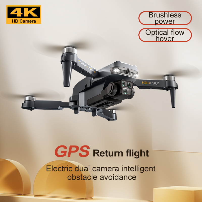 K811MAX Quadcopter Drone: Fırç - Drone Camera Night Vision incelemesi ve fiyatı