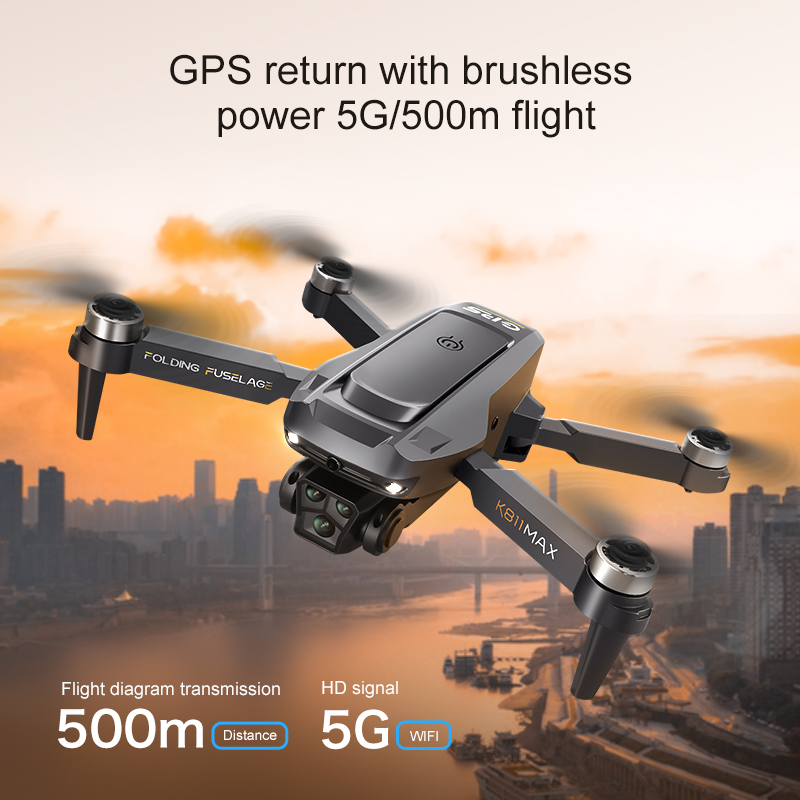 K811MAX Quadcopter Drone: Fırç - Drone Camera Night Vision incelemesi ve fiyatı